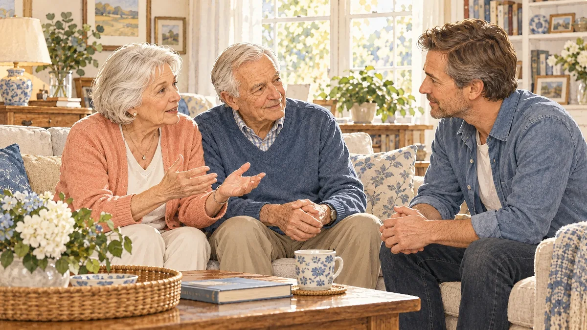 Talking about future living arrangements